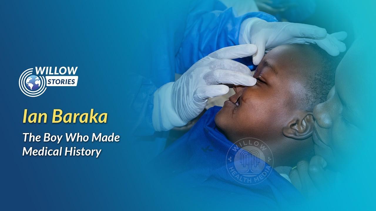A bullet changed Ian Baraka's face. Kenyan surgeons made history rebuilding it