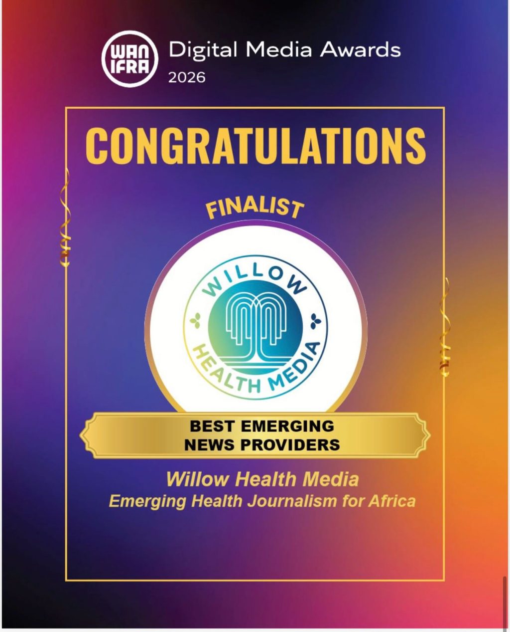 Instagram post from willowhealthmedia. This post is in position 1.